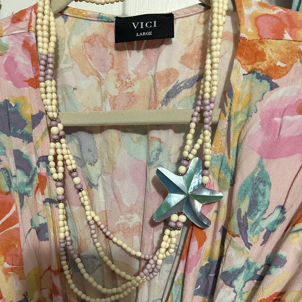 Beautiful wrap dress, I had snaps added for modesty - Picture 4 of 10